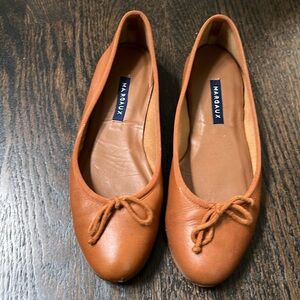 Margaux Demi ballet flat size 37 (7) in saddle nappa